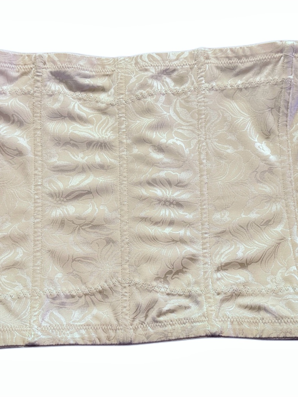 NWOT Flexees Maidenform 6868 Waist Nipper Cincher Large Ivory